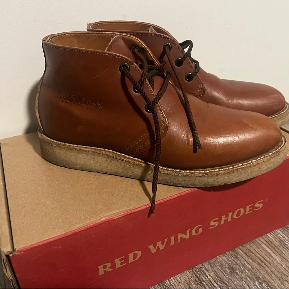 Red Wing Shoes Traction Tred Chukka Boots #595